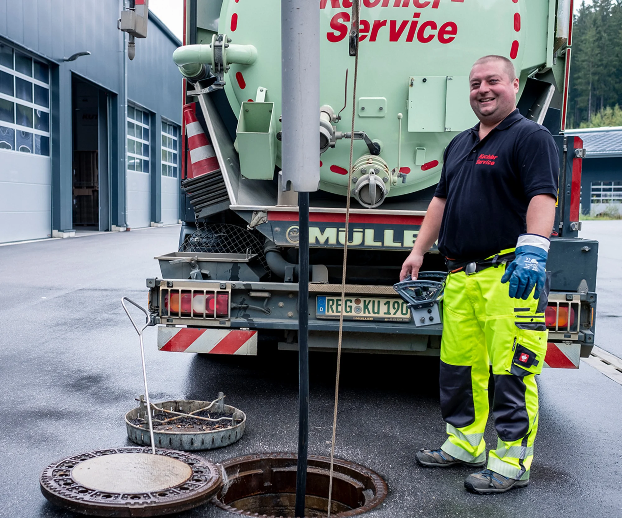 Leistungen für Kanalreinigung und Rohrreinigung in Gottfrieding